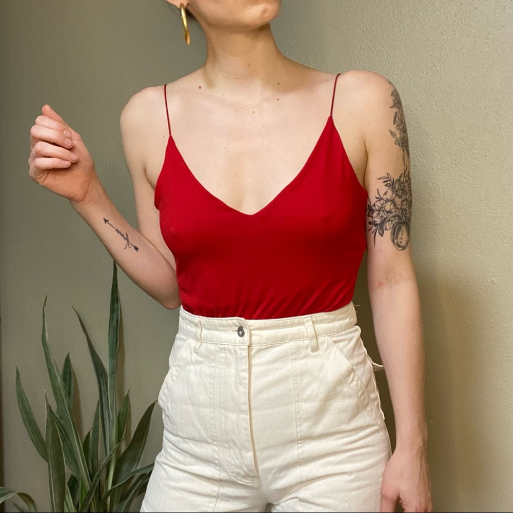 Red Bodysuit